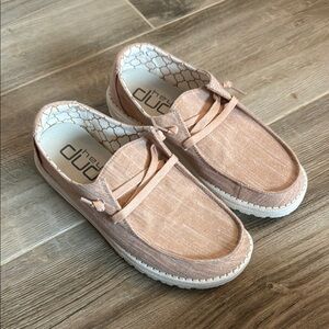 Hey Dude Blush Casual Loafers